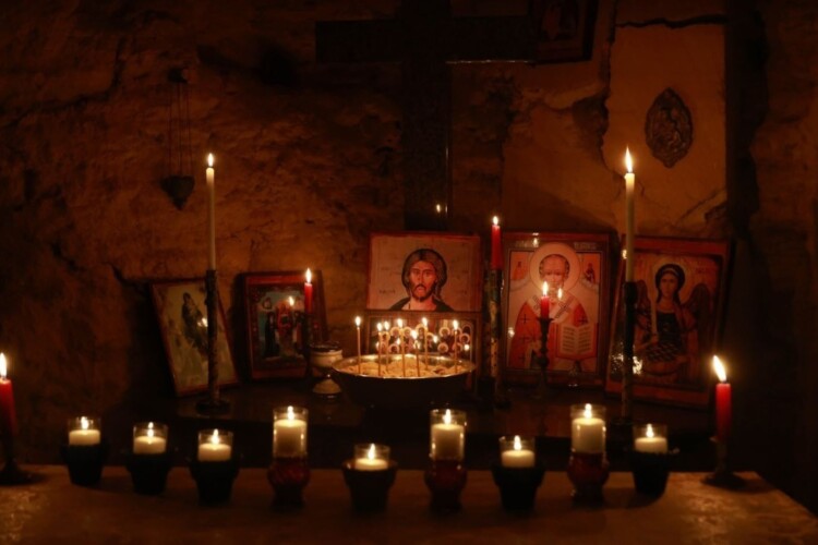 У катакомбах Одеси  діє українська церква 