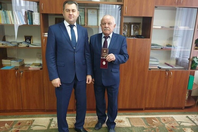 Волинянину присвоєно почесне звання «Заслужений діяч науки і техніки України»