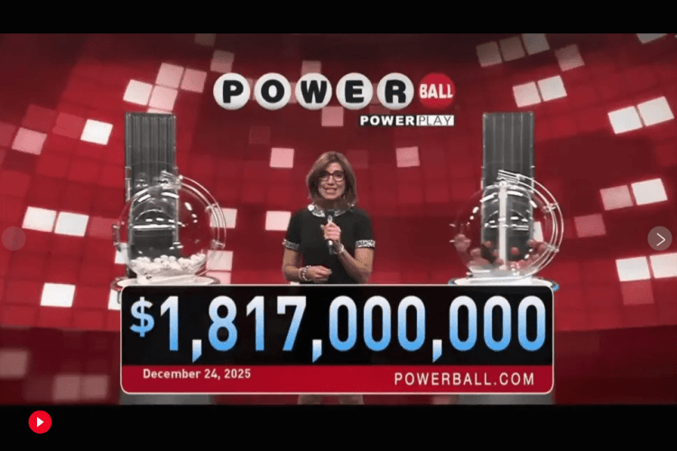 Різдвяне диво: зірвано джекпот у 1,817 мільярда доларів!