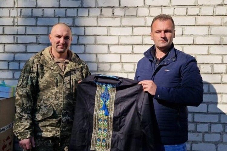 Мери двох волинських міст відвідали на передовій 14 Князівську бригаду