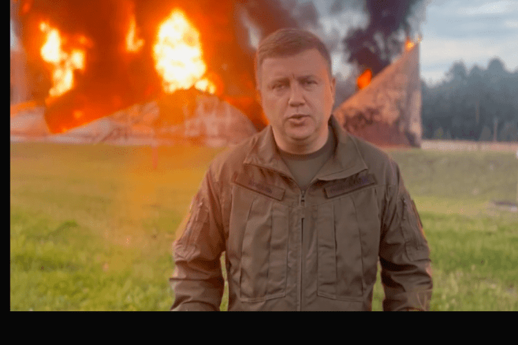 Ворог атакував безпілотниками нафтобазу поблизу Дубного (Відео)