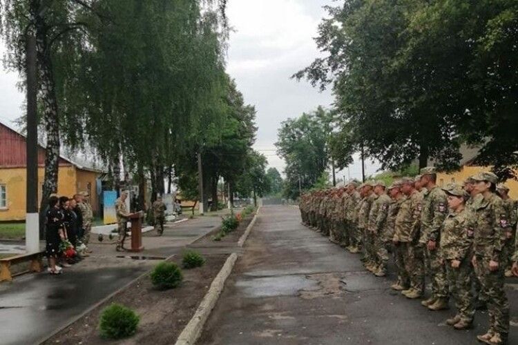 Одна з військових частин Волині відзначила 69-річчя