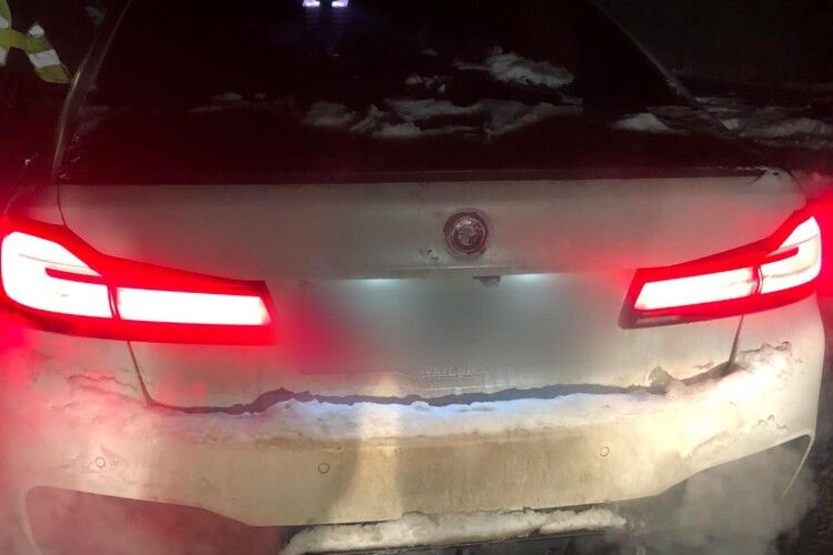 В обласному центрі Волині патрульні недаремно зупинили BMW 