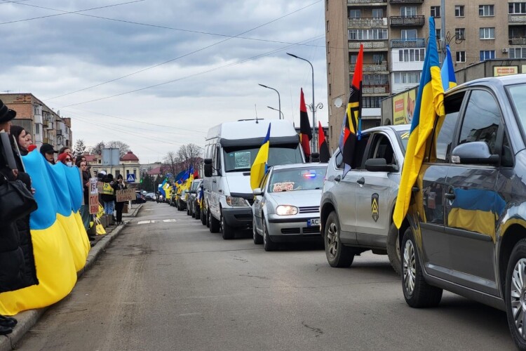 У місті на Волині полонених підтримають автопробігом та мітингом