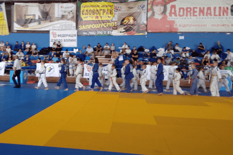 У Луцьку стартував відкритий кубок України з дзюдо та командний чемпіонат України з дзюдо