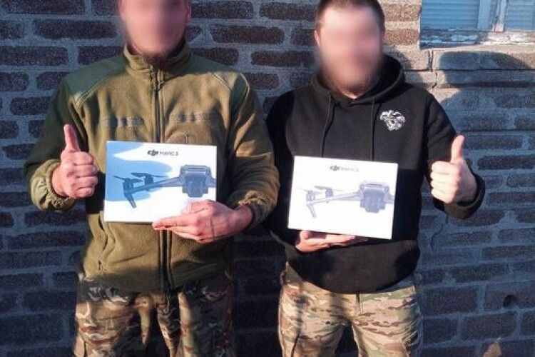 Громада на Волині закупила дрони для воїнів-земляків