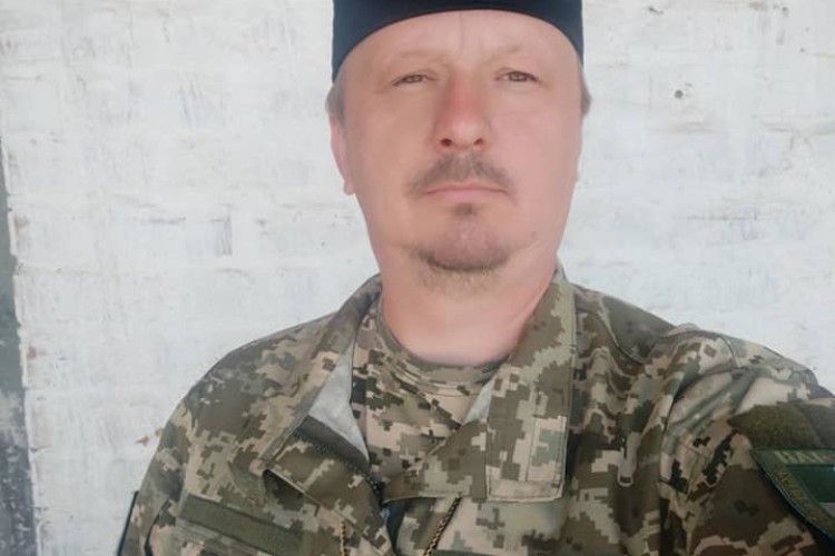 Волинського капелана на Сході нагородили грамотою