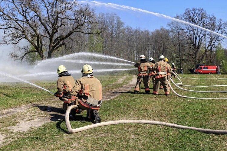 У волинських лісах активно працювали рятувальники (Фото)