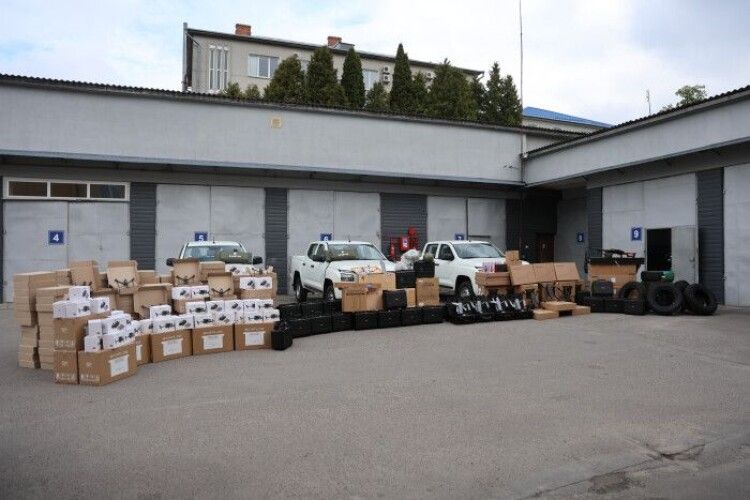 З Луцька передадуть військовим на фронт допомогу на понад 25 мільйонів гривень