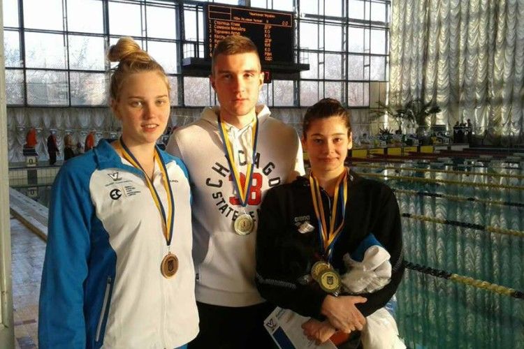 Волиняни привезли 7 нагород з чемпіонату України з плавання
