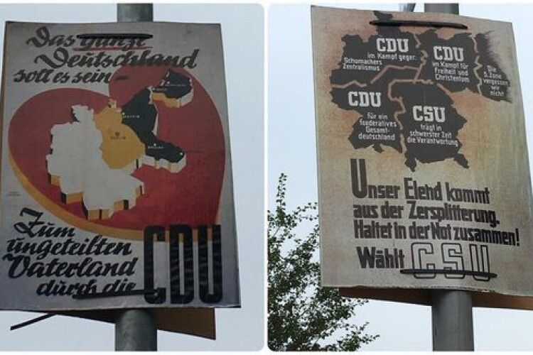 У Німеччині розвісили плакати із зображенням Калінінградської області РФ у складі країни