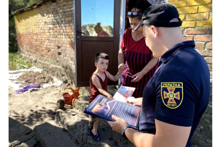 Чому волинські рятувальники побували у двох селах Підгайцівської громади (Фото)