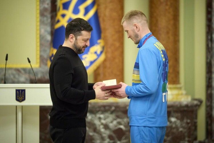 Волинський парабіатлоніст отримав орден від Президента