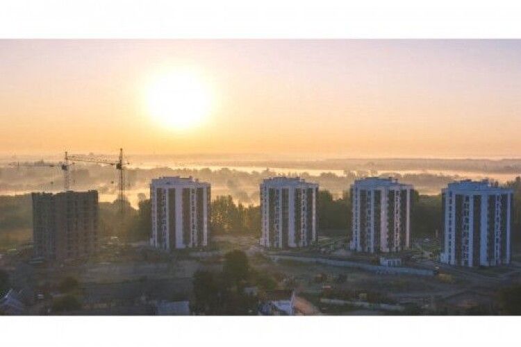 У цьому році в Луцьку вже набудували на 10% більше житла, ніж в минулому 