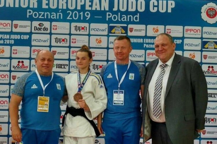 Волинська дзюдоїстка – призерка Кубку Європи