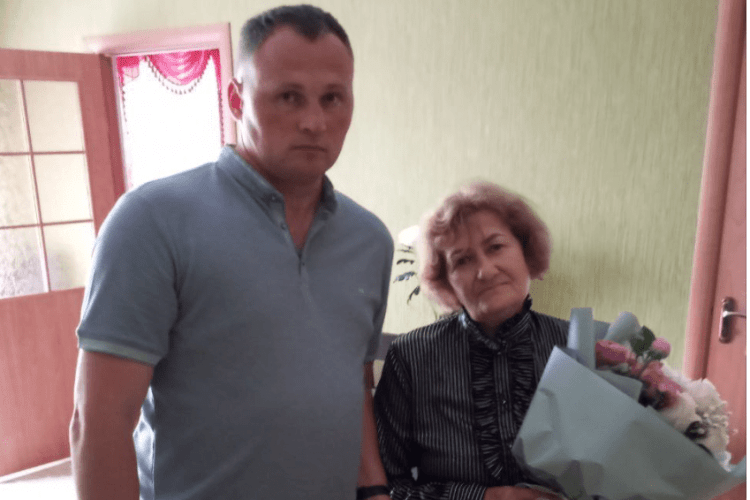 Маму полеглого Героя з Волині привітали з іменинами