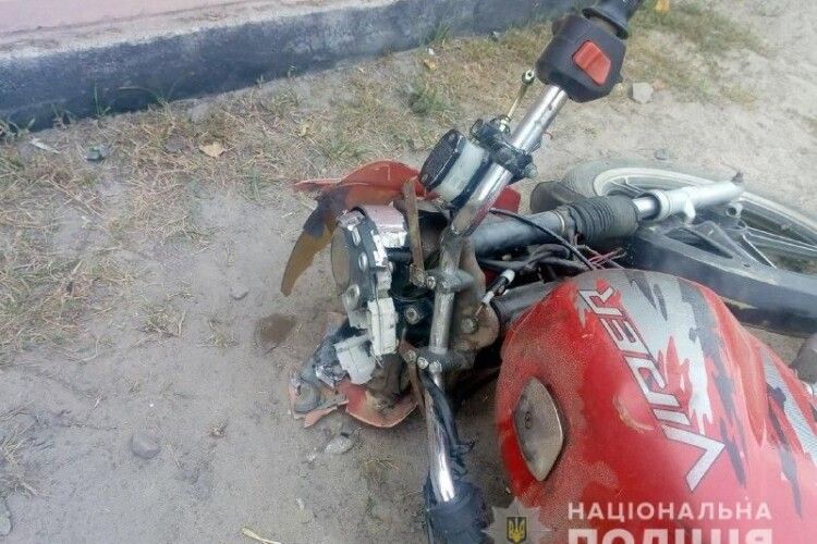 На Рівненщині загинув мотоцикліст