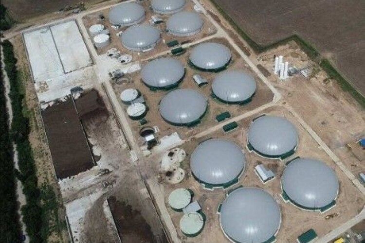 В Україні на повну потужність запустили найбільшу у світі біогазову станцію