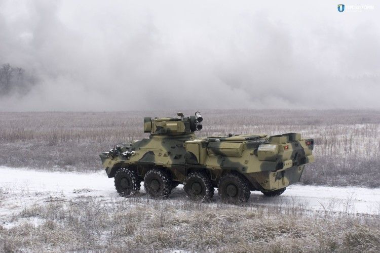 Український завод виготовив корпус БТР зі сталі НАТО 
