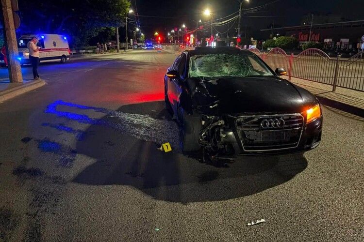 У Луцьку затримали водія «Audi», який насмерть збив 14-річного пішохода