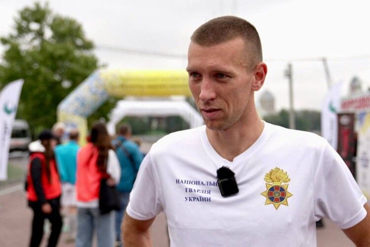 Нацгвардієць з Волині підкорив «Тернопільську озеряну»