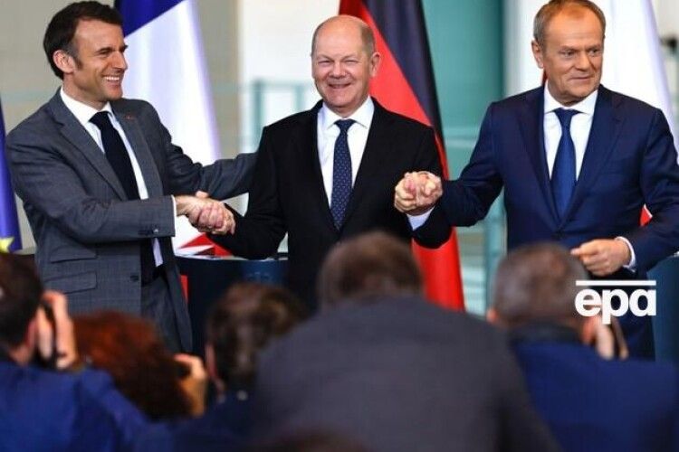 Більше зброї: лідери Франції, Німеччини й Польщі домовилися збільшити підтримку України