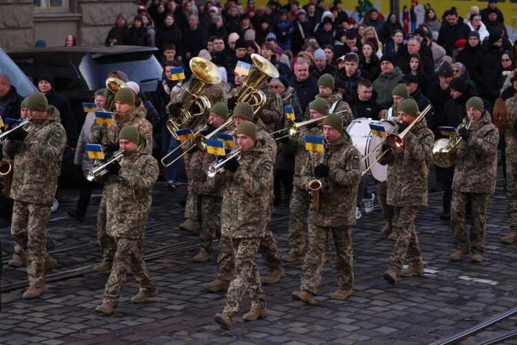 У Луцьку військові оркестри з кількох областей гратимуть заради Перемоги