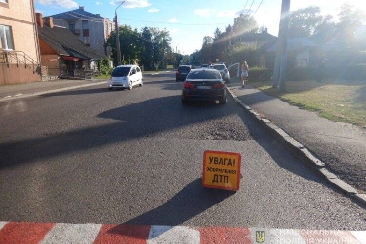 На Волині водій «BMW» збив підлітка на велосипеді