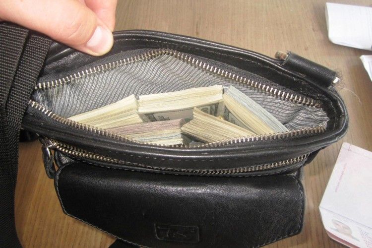 У барсетці громадянин Молдови ніс через кордон 50 тисяч доларів США