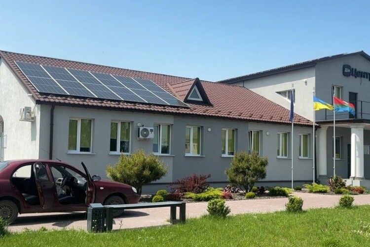 У громаді на Волині завдяки сонячній електростанції зекономили понад 120 тисяч гривень