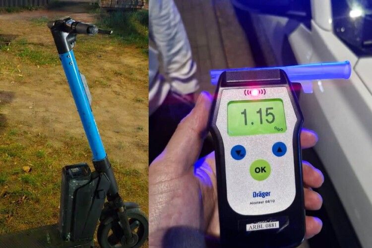 На Волині під час дії комендантської години упіймали нетверезого керманича
