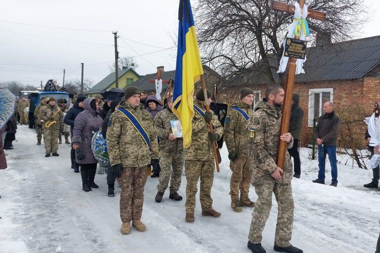 На Волині провели в останню путь ще одного вірного сина України (Відео, фото)