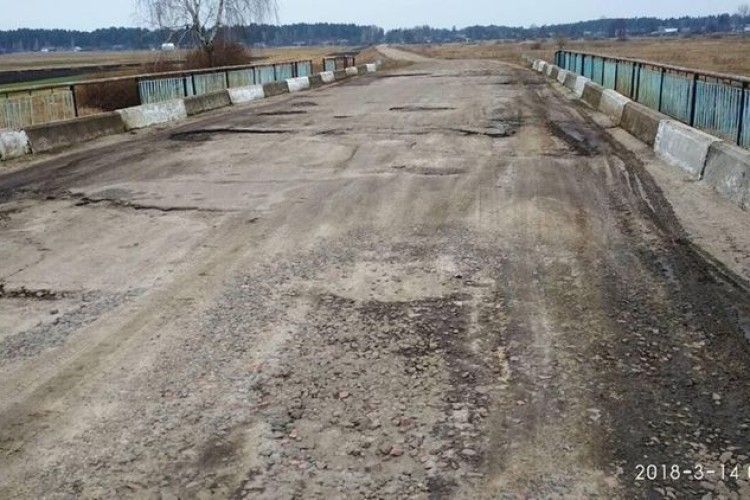 Міст між Старовижівщиною та Ратнівщиною може затримати навіть «зелених чоловічків»