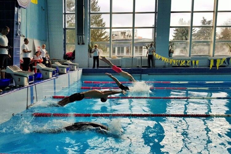 Ковельчани — срібні призери чемпіонату Волинської області з плавання