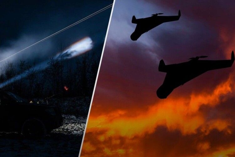 Цієї ночі росія атакувала бойовими дронами Рівненщину