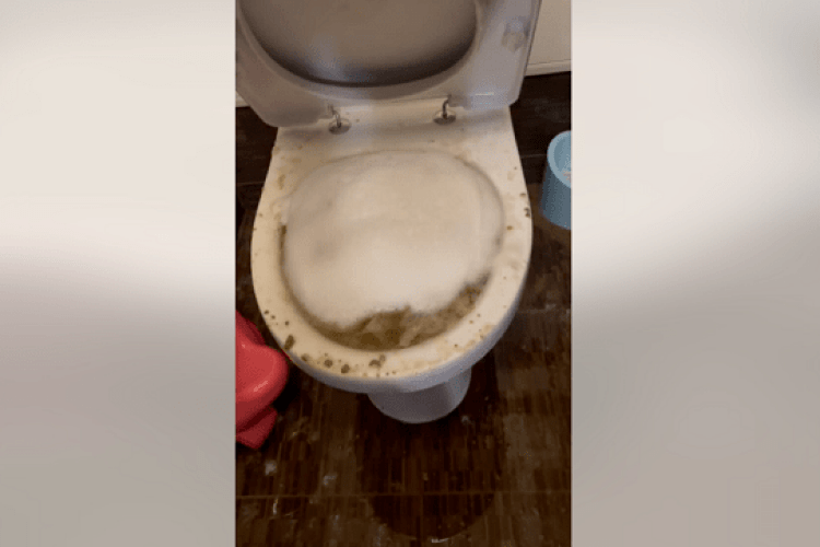 На Волині квартиру у багатоповерхівці затопило фекаліями