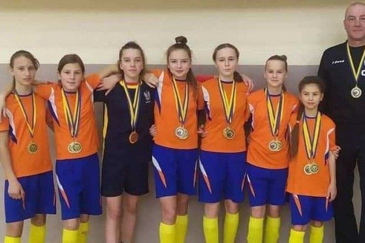 Футбольний клуб із Волині став чемпіоном України з футзалу серед дівочих команд