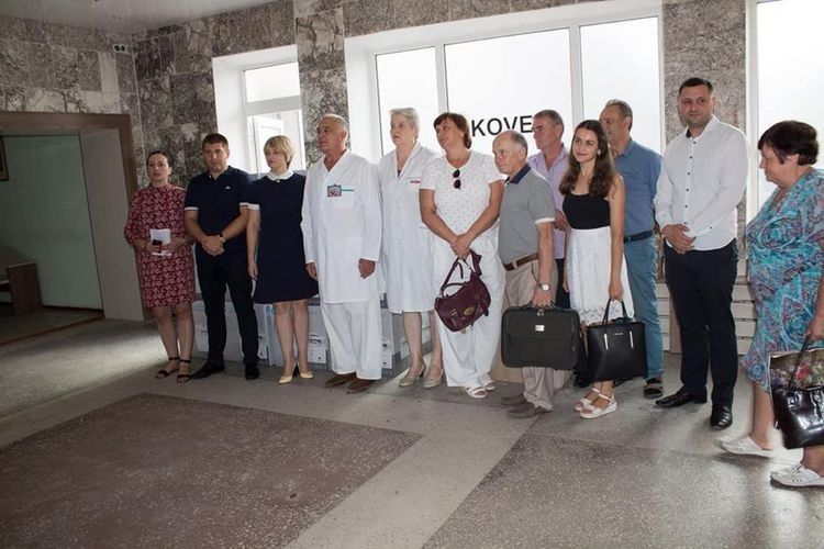 Ковельські медики отримали 29 комплектів комп'ютерної техніки 