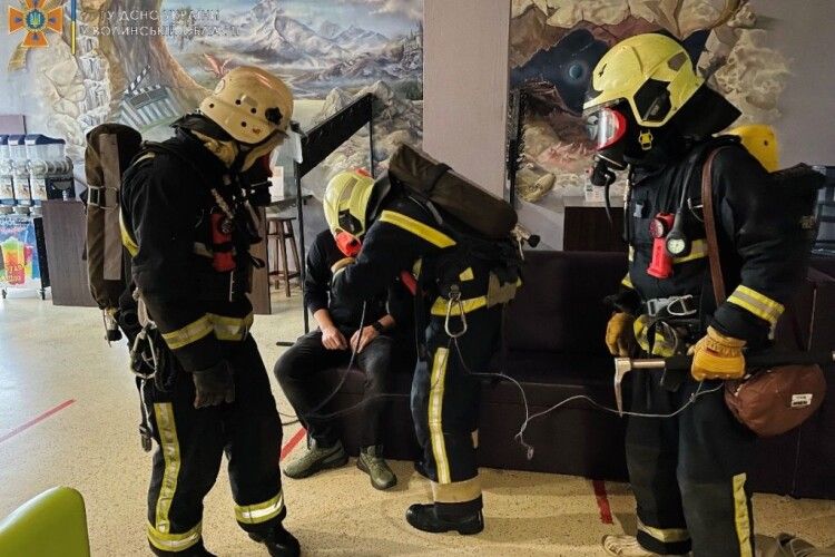 У Ковелі відбулась навчальна тривога для рятувальників