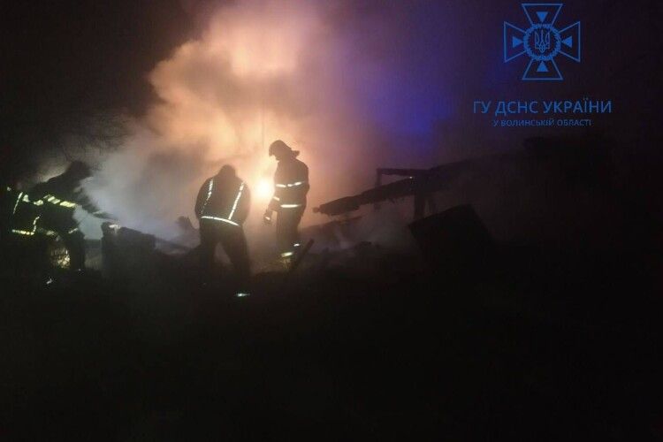 Вчора у пожежі на Волині загинули двоє людей