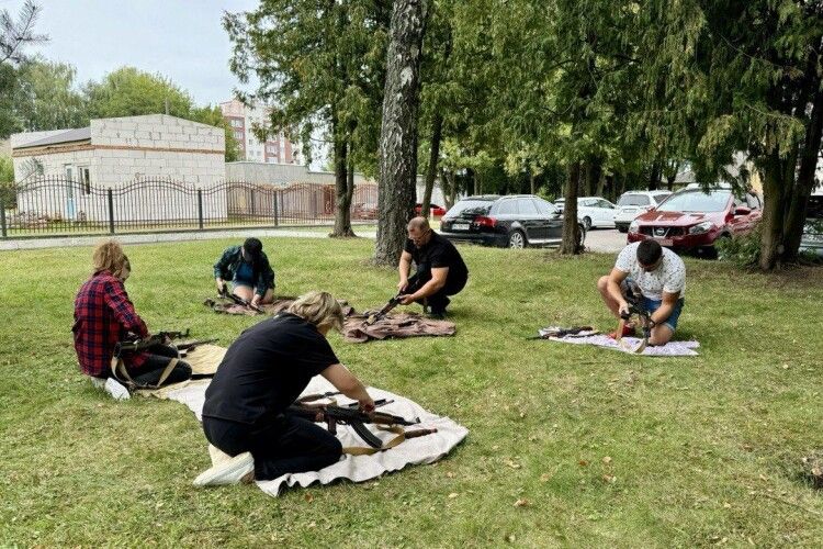 Волинське місто запрошує на навчання з національного спротиву