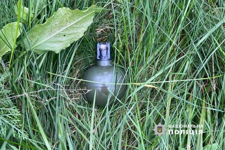 Біля дитсадка на Волині знайшли гранату