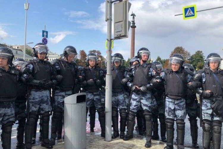  У Москві протести: 5 осіб госпіталізовано