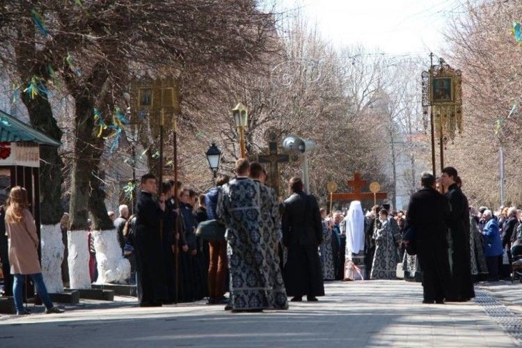 6 квітня в обласному центрі відбудеться хресна хода