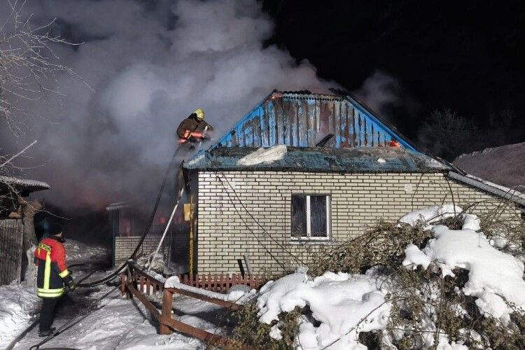 У селі на Волині під час пожежі загинув 59-річний чоловік
