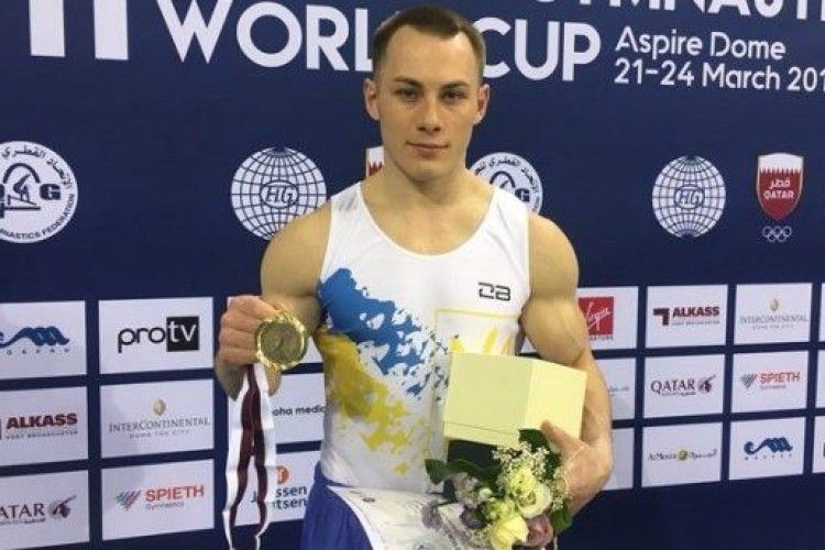 Український гімнаст Ігор Радівілов став дворазовим переможцем етапу Кубка світу
