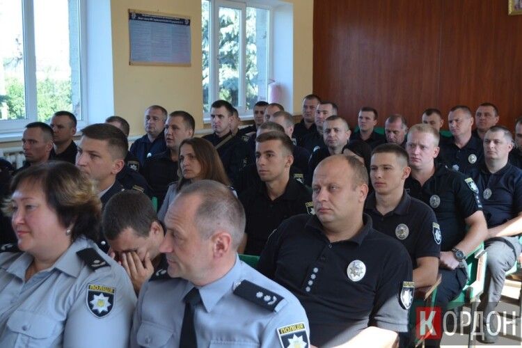 Любомльських поліцейських привітали з професійним святом 