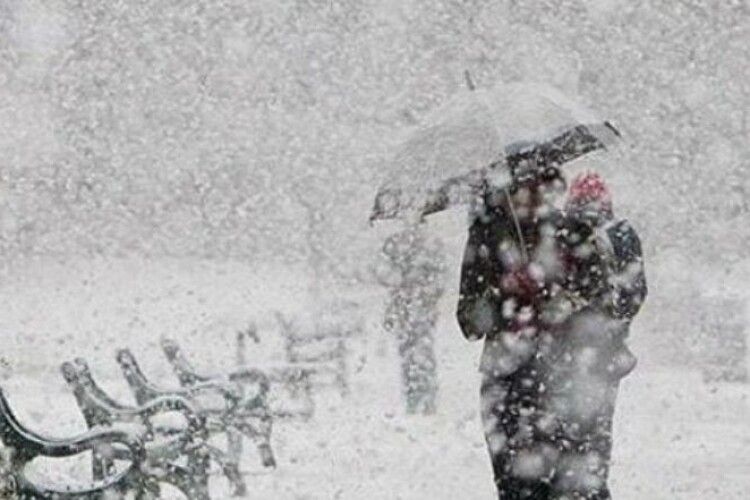 На Волині сніжитиме: прогноз погоди на 1 грудня