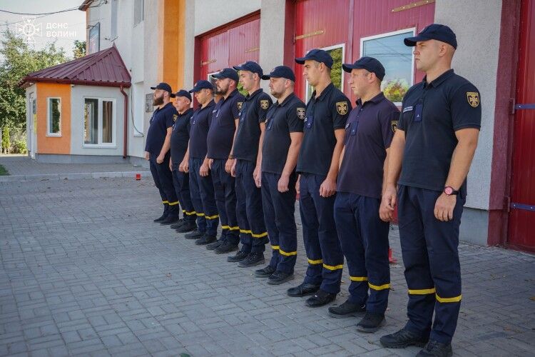 Волинські піротехніки вирушили на Донеччину