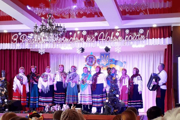 Колективи із Заборольської громади гарно заколядували! (Відео)